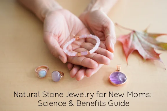 The Science Behind Natural Stone Jewelry for New Mothers